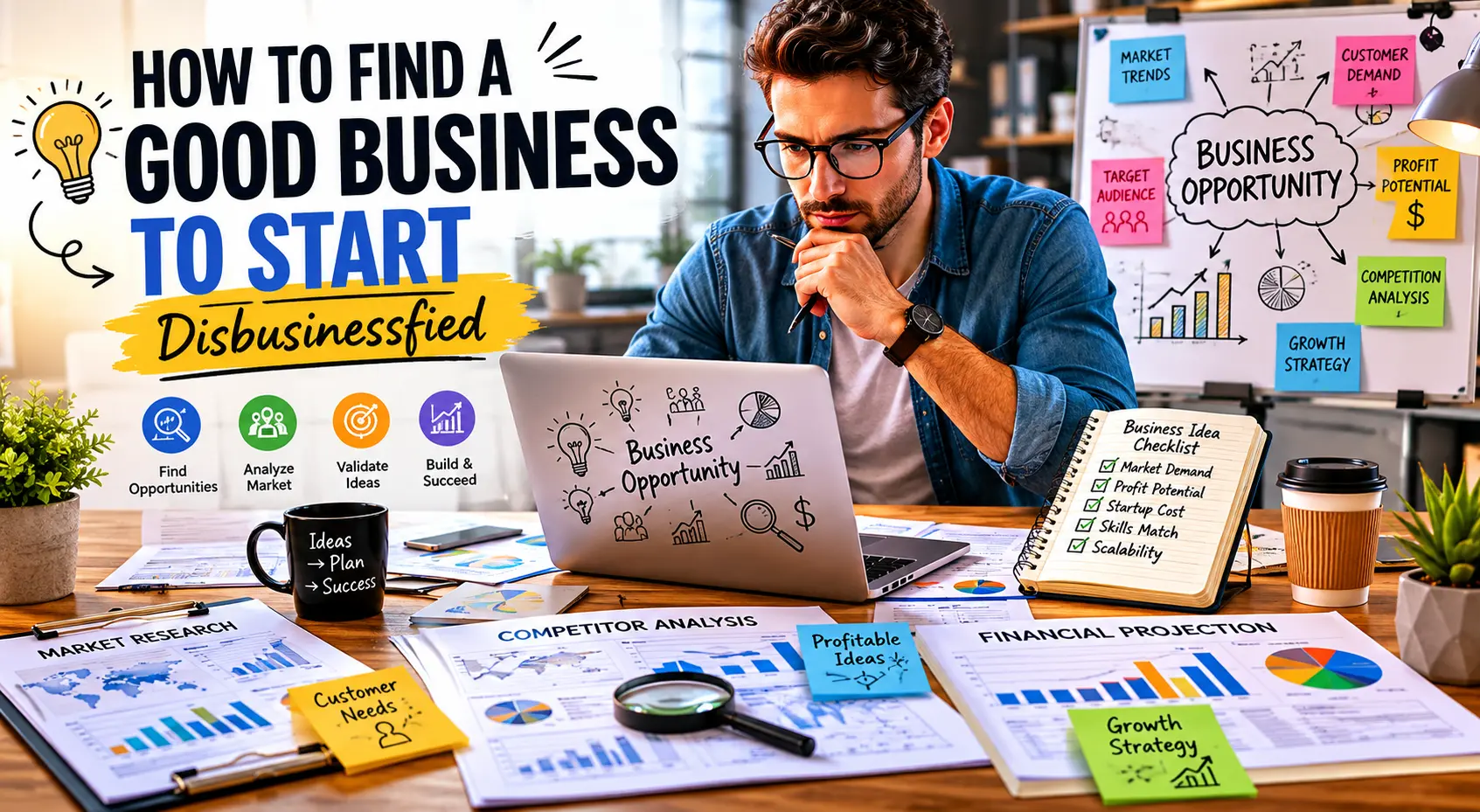 How to Find a Good Business to Start Disbusinessfied: A Practical Guide
