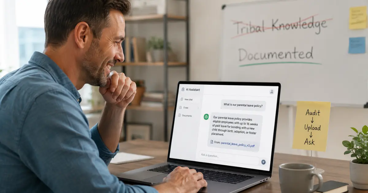 How To Build A Private AI Knowledge Base For Your Team