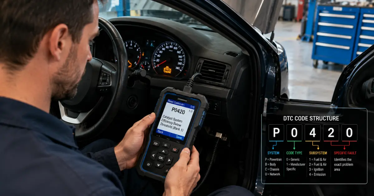 Car Diagnostic Codes Explained: How to Read, Clear & Understand DTCs
